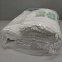 Smiry Luxury Chenille Bathroom Rugs 50x30, Extra Soft and Absorbent Shaggy Bath Mat, Machine Washable, Non-Slip Plush Carpet Runner for Tub, Shower, and Floor, Home Decor Accessories, White