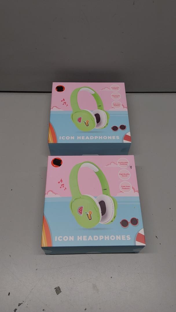 Icon Headphones 2 Pack