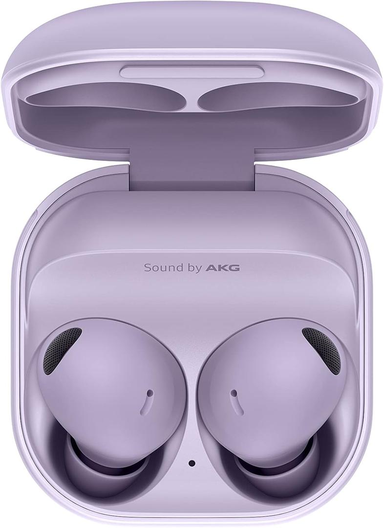 SAMSUNG Galaxy Buds 2 Pro True Wireless Bluetooth Earbuds, Noise Cancelling, Hi-Fi Sound, 360 Audio, Comfort Fit, HD Voice, IPX7 Water Resistant, Bora Purple [US Version]