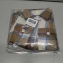 Boys Flannel Shirts Toddler Plaid Shirt Baby Brown Flannel Shirt Little Boys Long Sleeve Plaid Button Down Shirt Kids Western Shirts Toddler Boy Fall Flannel Shacket Khaki Plaid 2-3 Years