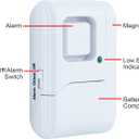 GE 45115 Wireless Magnetic Window Alarms 2 Pack