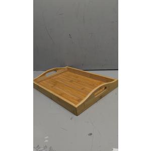 JUVALE WOOD COASTER HOLDER 10X16"