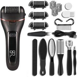 Foot Repair Device Full Body Water Wash Rechargeable Digital Display Screen Foot Repair Device(D) (1 Count (Pack of 1))