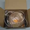 Brightown Solar Rope Lights, 39FT 100LED Outdoor Solar String Lights, IP65 Waterproof Solar Powered Fairy Lights with 8 Lighting Modes for Party Garden Yard Home Holiday Tree Decoration, Warm White