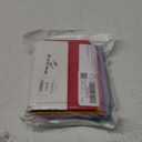 100 Pieces Library Card Envelope Colorful Small Packet Envelope Library Card Pocket with 12 Sheets Removable Adhesive Dot for Public School Office(Multi-Color)