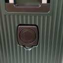 AIWEINY Zipperless Luggage, Polycarbonate Aluminum Hard Shell, Expandable Carry-On Suitcase with Spinner Wheels, Hard Shell Suitcase, 20 Inch Cabin
