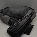 Nekteck Shiatsu Neck Massager with Heat for Pain Relief Deep Tissue, Valentines Day Gifts for Him Her Relaxation Tools, FSA Eligible Back Shoulder Kneading Massage Pillow, HSA Eligible (NOT Cordless) (Black)