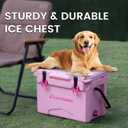EchoSmile 12/18/25 Quart Rotomolded Cooler, Built to Stand up to The Rigors of The Journey