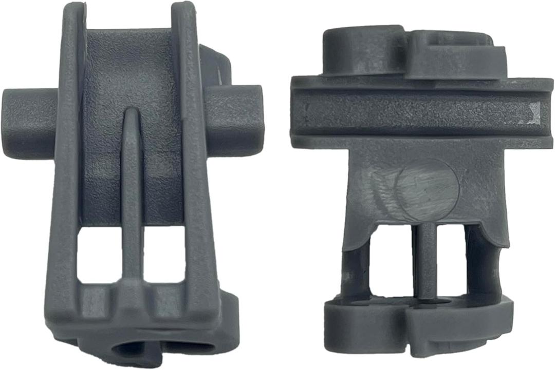 MEG64438801 Dishwasher Rack Fixing Clip for LG Replacement Parts - Compatible with AP6237065, 4512016, PS12081829 - Lower Rack Holder for Tines Alignment (2 Pcs)