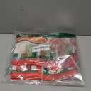 Artoid Mode Gingerbread Candy Cane Christmas Table Runner, Seasonal Winter Kitchen Dining Table Decoration for Home Party Decor 13x90 Inch (Red)