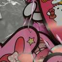 Kitty Birthday Party Supplies, Party Decorations Set Include Banner, Balloons, Hanging Swirls, Cake Cupcake Toppers, Tablecloth for Girls Kitty Theme Party