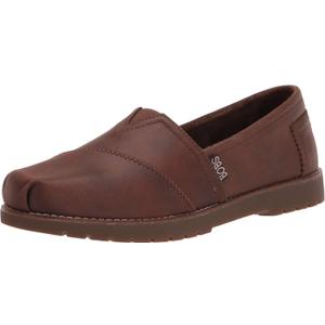 Skechers Women's Bobs Chill Lugs-Urban Spell Loafer (6, Brown)
