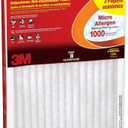 Reduction Filter Electrostatic, Micro Allergen Pleated 2/Pack