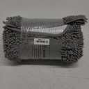 OLANLY Bathroom Rugs 59x35, Extra Soft Absorbent Chenille Bath Rugs, Rubber Backing Quick Dry, Machine Washable Bath Mats for Bathroom Floor, Tub and Shower, Home Decor Accessories, Grey