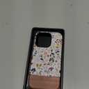 for iPhone 16 Pro Case Cute  Wireless Charging Compatible  Dual-Layer Shockproof Protection with Stylish Wildflower Design  Protective Cover for Women - Custom Vintage Floral