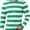 St Patricks Day Shirt Men: Lucky Irish Shamrock T-Shirts Graphic Eating Shamrock Retro Gamer Printed Tees (XL)
