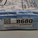 Kolldenn 24 Pcs Blue Floral Gift Bags with Handles 9"x7"x3.15" Elegant Paper Gift Bags with Bow Ribbon for Wedding Birthday Baby Shower Bridesmaid Party