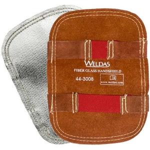 Weldas Aluminized Back Hand Pad with Kevlar Stitching - Heat Deflector