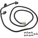 Tail Light Lamp Wiring Harness Replace 23295977 Compatible with for Silverado GMC Sierra 1500 2500 HD 3500 HD 2016-2019 Passenger Side