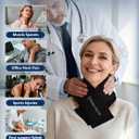 Flexible Neck Ice Pack Wrap, Adjustable Gel Cervical Ice Pack for Neck Pain Relief, Hot Cold Therapy, Reusable Swelling Reduction, Hands-Free Cervical Collar Support