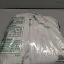 MYSKY HOME Sheer Curtains 84 inches Long 2 Panels for Living Room Window Farmhouse Flax Linen Curtains & Drapes with Light Filtering Privacy Added Floral Printed Classical for Home Decor, Navy Blue