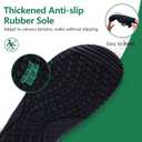 Hike Barefoot Shoes Wide Toe Box Shoes for Women Men Footwear, Minimalist Zero Drop Non-Slip Walking Sneakers, Lightweight Comfortable Casual Shoe Training Running Gym Fashion Sneakers (A1-black)