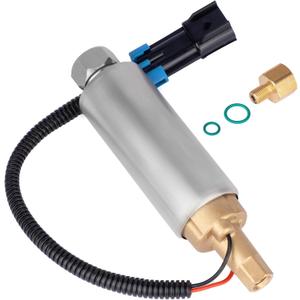 861155A3 Electric Fuel Pump Replacement For Mercury Mercruiser Marine Boat 4.3L 5.0L 5.7L V6 V8 Carburetor Engines Low Pressure Fuel Pump Replaces 861155A3 861155-2 18-8868