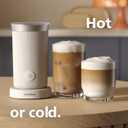 PHILIPS Baristina Milk Frother, Hot & Cold Foam, Natural White