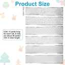 PEUTIER 6 Rolls Glitter Christmas Wired Ribbons, 2.5" Wide Silver Glitter Snowflake, Striped, Floral Pattern Christmas Tree Ribbons for Crafts, Wreaths, Gift Wrapping (36yd Total Length)