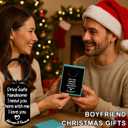 Coolvy Valentines Day Gifts for Him Drive Safe Keychains for Boyfriend Husband Birthday Anniversary Christmas Gifts From Wife (Drive Safe)