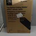 VEVOR Broadcast Spreader, 50LBS Capacity, Drop Spreader with Hopper Grate, 18 in Spreading Width & 30 Settings, 10 in All Terrain Tires, Garden & Lawn Spreaders for Seed, Fertilizer (Black)