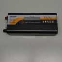 500W Pure Sine Wave Inverter, 12V/24V Auto-Detect, 50Hz/60Hz Switchable, LCD Display, Type-C Fast Charging, Silent Design, Overload & Overheat Protection for RV, Home