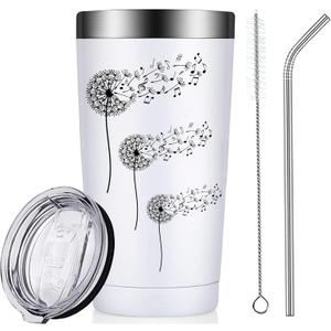 HQWHBU Music Gifts for Men Women Music Teacher Appreciation Gifts Tumblers 20 OZ for Musician Lovers