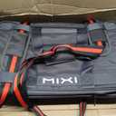 mixi Travel Bag with Wheels Expandable Foldable Luggage Bag Collapsible Rolling Travel Bag Duffel Bag Large Capacity Suitcase for Men Women, Dark Gray, 19.68 x 11.81 x 4.72 inches