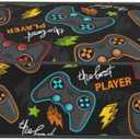 Fun Game Gamer Controller Pencil Case Big Capacity Storage Pencil Pouch Stationery Bags With Zipper Portable Pen Holder Box Organizer For Boys Kids Student College School Office Supplies