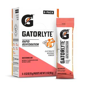 5 x Gatorlyte Powder Watermelon, 16.9oz (Pack of 6) (0.53 Ounce (Pack of 6))