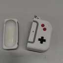 AirPods 4 Case, Silicone Game Design 2024 Case for Apple AirPods 4 Generation with Active Noise Cancellation, Cute Cover for AirPod 4 Gen for Women/Men (Light Grey)