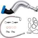 Turbo Turbocharger Oil Feed Line Oil Return Line Gasket Seals Set Fits for Cooper R55 R56 R57 R58 R59 R60 R61 2007-2016 OE#11657534454 11658617069 11427557009