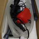 BSTCWCP Electric Aquarium Vacuum Gravel Cleaner, 6-in-1 Multifuction 36W Fish Tank Gravel Cleaner Vacuum for Wash Sand, Water Changer & Water Circulation