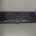 PHILIPS Bluetooth Wireless Keyboard with Number Pad for Mac iPad Laptop, Silent Flat Thin Low Profile Bluetooth Keyboard Multi Device with BT 3.0/5.0 and 2.4GHz USB Dongle