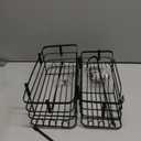 SWTYMIKI Shower Caddy Hanging Organizer - Over the Door Shower Caddy with Soap Holder, 11 Hooks, 2 Installation Ways, Stainless Steel Rustproof Bathroom Organizer, Black