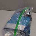 SUNFURA Dog Winter Coat, Warm Dog Coat with Harness for Medium Dogs Boys Girls, Reflective Fleece Lined Pet Winter Jacket Snowsuit for Pug, Jack Russel, Schnauzer, Turquoise (M, Neck 15in, Chest 20.9in)