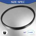 954-05025a Deck Belt 5/8" x 139" for Cub Cadet Craftsman Troy-Bilt | Fits Cub Cadet Craftsman Troy-Bilt 754-05025 954-05025A, 754-05025A, 954-05025, CMXGZAM501064, 490-501-C064 490-501-M064