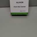 Shower Drain Hair Catcher, Shower Drain Cover, Bathtub Drain Hair Catcher for Pop-Up & Regular Drains (Large)