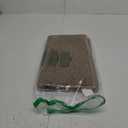 PADOOR Non-Slip Bath Mat With Rubber-Backing, Braided Absorbent Machine Washable Thin Rug, Quick Dry, Fits Under Door, for Bathroom Floor, 20''x32'' Beige