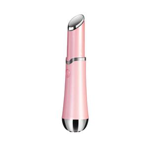Ideal Swan Eye Massager Wand - Chargeable Facial Massager for Dark Circles, Eye Bags, Puffiness Under Eyes (Pink)