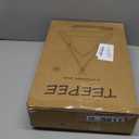 Sumbababy Large Teepee Tent for Kids Indoor - Cotton Canvas Slumber Play Tents for Adults - Foldable Sleepover Tents for Girls Boys Party Gift Toy, White