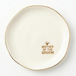 InnoBeta Wedding Mother of the Groom Gifts for Women, Ceramic Jewelry Tray Decorative Trinket Dish for Rings Earring