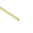 MECCANIXITY Brass Rods 1/5 Inch x 35 Inch Brass Solid Round Rod for Handle Pin DIY Craft Material Pack of 2