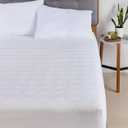 Waterproof Queen Mattress Pad One queen mattress pad (Measures: 60" x 80", Fits mattresses up to 15")